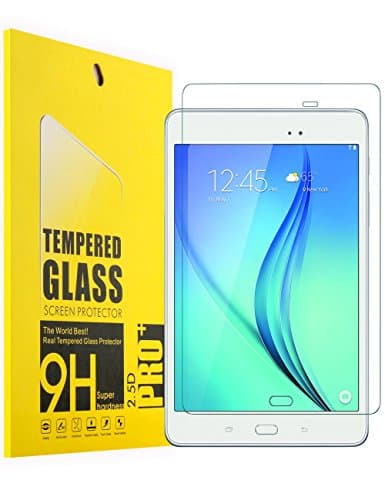 Galaxy Tab A 8.0 Screen Protector Glass(SM-T350 only),iAnder Tempered Glass Screen Protector for Samsung Galaxy Tab A 8.0 2016 Release Only [0.3mm Ultra Clear Scratch Proof High Definition]