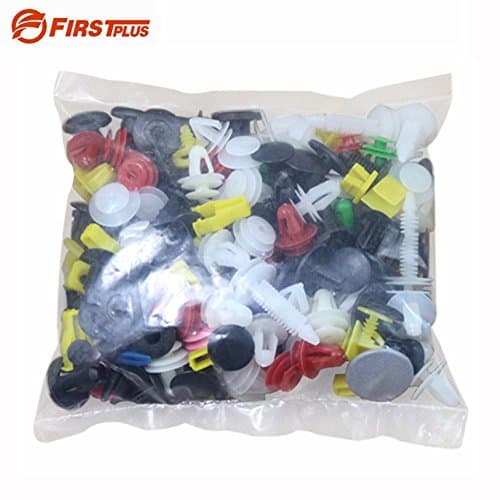 Daphot Store - 200 x Universal Car Clips Auto Plastic Push Type Rivet Retainer Fastener Bumper Fender Clip For Door Fenders CD DVD Cover Roof