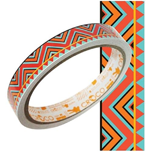 Chic CROCO Glossy Printed Sticker Roll, Tribe Tribal Pattern #4