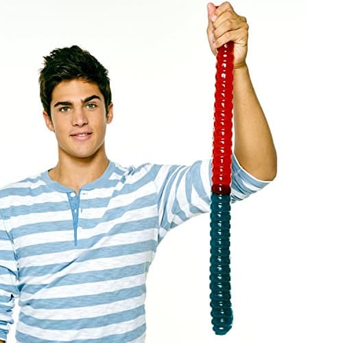 World's Largest Gummy Worm- Cherry/Blue Rasberry