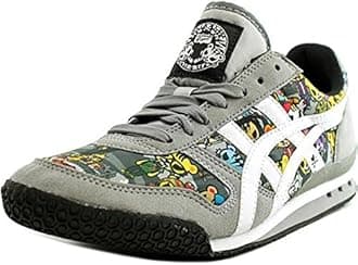Onitsuka Tiger Ultimate 81 Classic Running Shoe, City Print/White, 11 M US