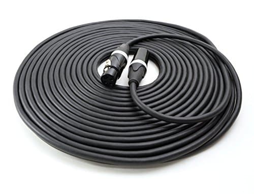 XLR Cable 50 Ft - Reliable, High Performance from Vitrius Cables - 3-pin Connectors, Male to Female