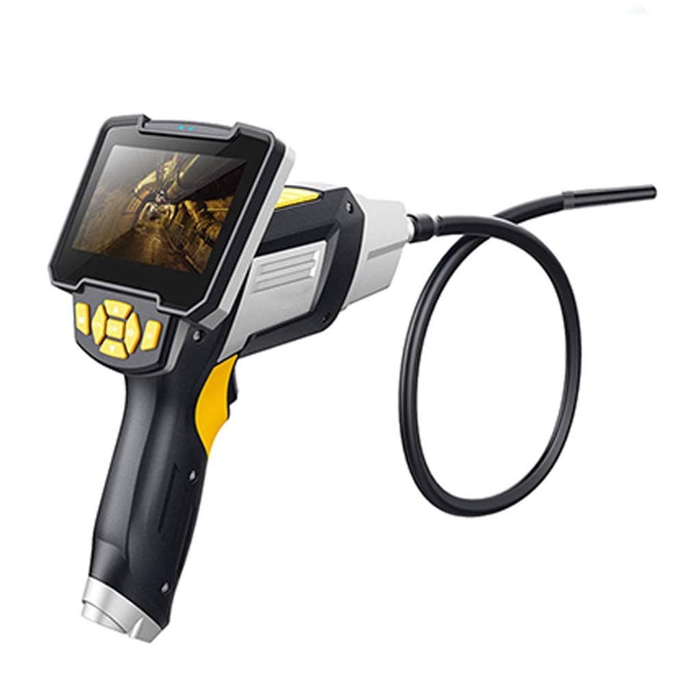 Handheld Borescope Digital Industrial Endoscope with IP67 Waterproof LCD Borescope Videoscope Inspection Camera