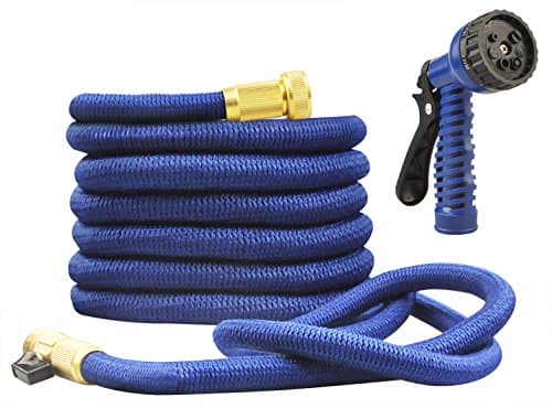 50ft Expanding Garden Hose, Webat Expandable Hose with Solid Brass Connector