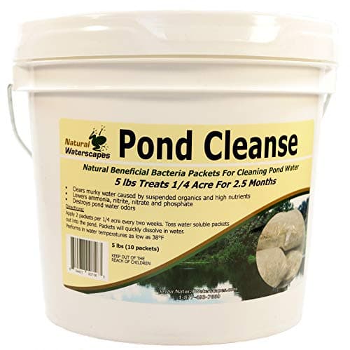 Pond Cleanse Bacteria Packets 5 lb | Good Bacteria, Pond Clarifier
