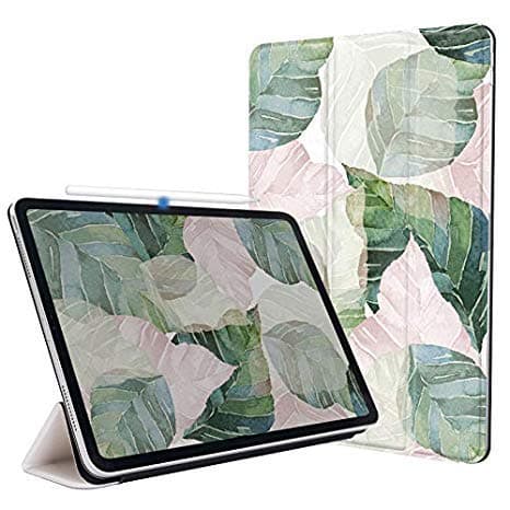 YBDKSN Case for The iPad Pro 12.9" 2018 [Support Apple Pencil Charging] Marble Design Trifold Stand Case, Magnetic Attachment, Auto Sleep/Wake