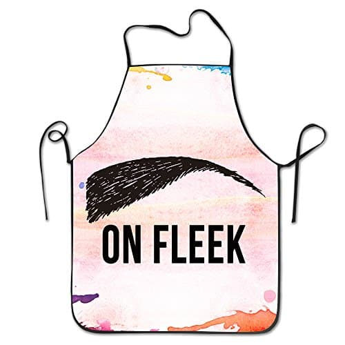 Eyebrow On Fleek Kitchen Aprons Black