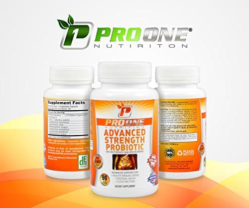 Probiotic Supplement for a Healthy Immune System Advanced Strength probiotics Restores Good Bacteria Releives Nausea Indigestion bloating Irritable Bowel Syndrome Supports Immune System Health