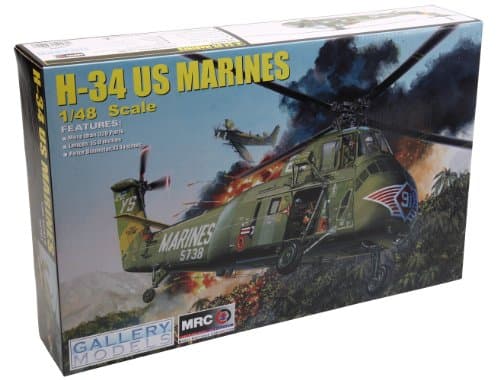 Gallery Models H-34 US Marines Helicopter Model Kit