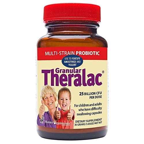 Master Supplements Granular Theralac, Multi-Strain Probiotic, 25 Billion CFU, 30 grams
