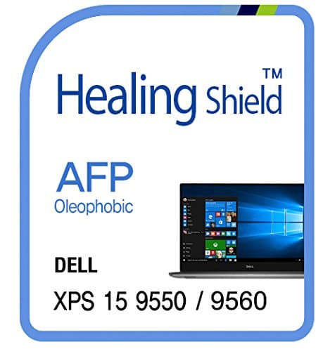Screen Protector for Dell XPS 15 9560 TouchScreen / Dell XPS 15 9550 TouchScreen , AFP Oleophobic Coating Screen Protector Clear LCD Guard Healing Shield Film