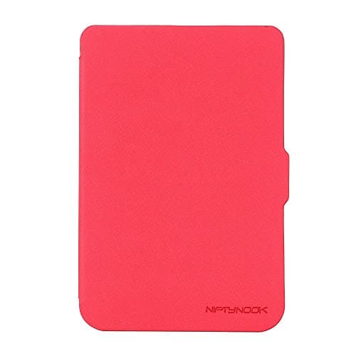 NIFTYNOOK Flip Case for PocketBook 624 Basic Touch / PocketBook 626 Touch Lux 2 / Touch Lux 3 in Red