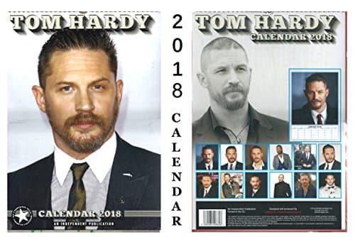TOM HARDY CALENDAR 2018 + TOM HARDY KEYRING