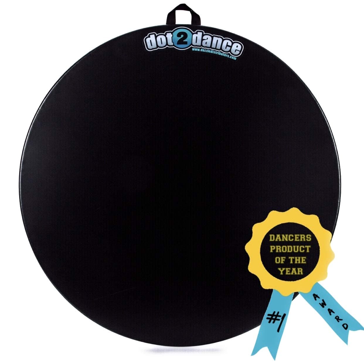 dot2dance,Genuine Brand, Authentic Marley Portable Dance Floor, Multi-Use with Gym MAT Back, Turn Board,Tap Board