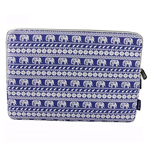 MacBook Computer Case Sleeve Bag - CASEKING 13.3 laptop sleeve, Macbook Air 13 Case Macbook Pro 13 Sleeve and 13.3 Inch laptop bag (Elephant - Blue)
