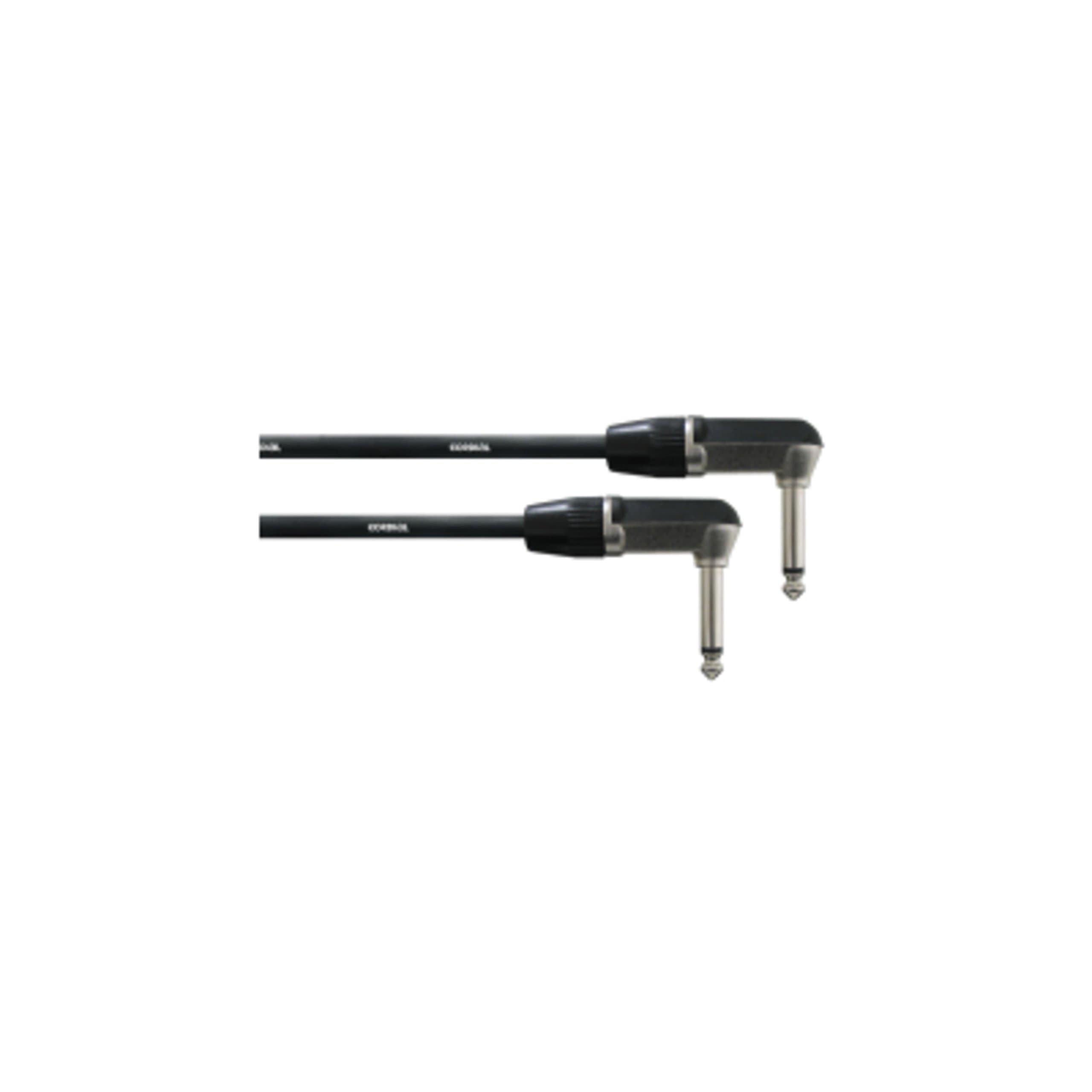 Cordial CFI 1.5 RR Jack Cable [1x Jack Plug 6.35 mm - 1x Jack Plug 6.35 mm] 1.50 m Black
