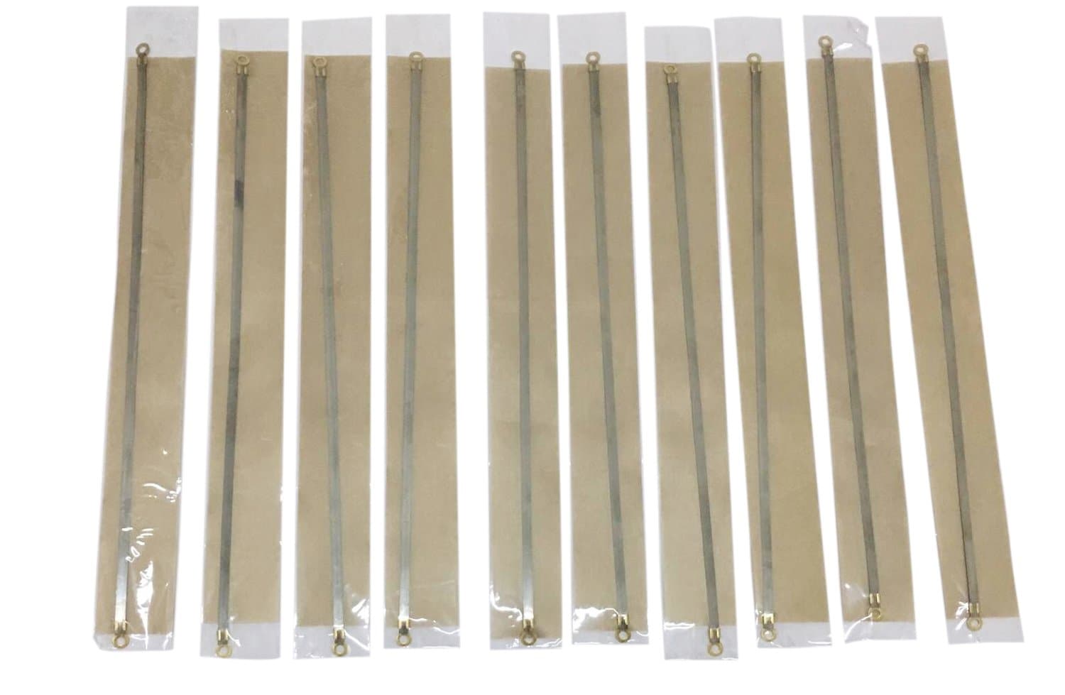 10PCS 12" Sealer Replacement Element Grip and Teflon Tapes, Impulse Sealer Repair Kits Heat Seal Strips for Most Hand Sealers, Length: 12 inch (300mm), Seal Width: 0.2 inch (5mm)