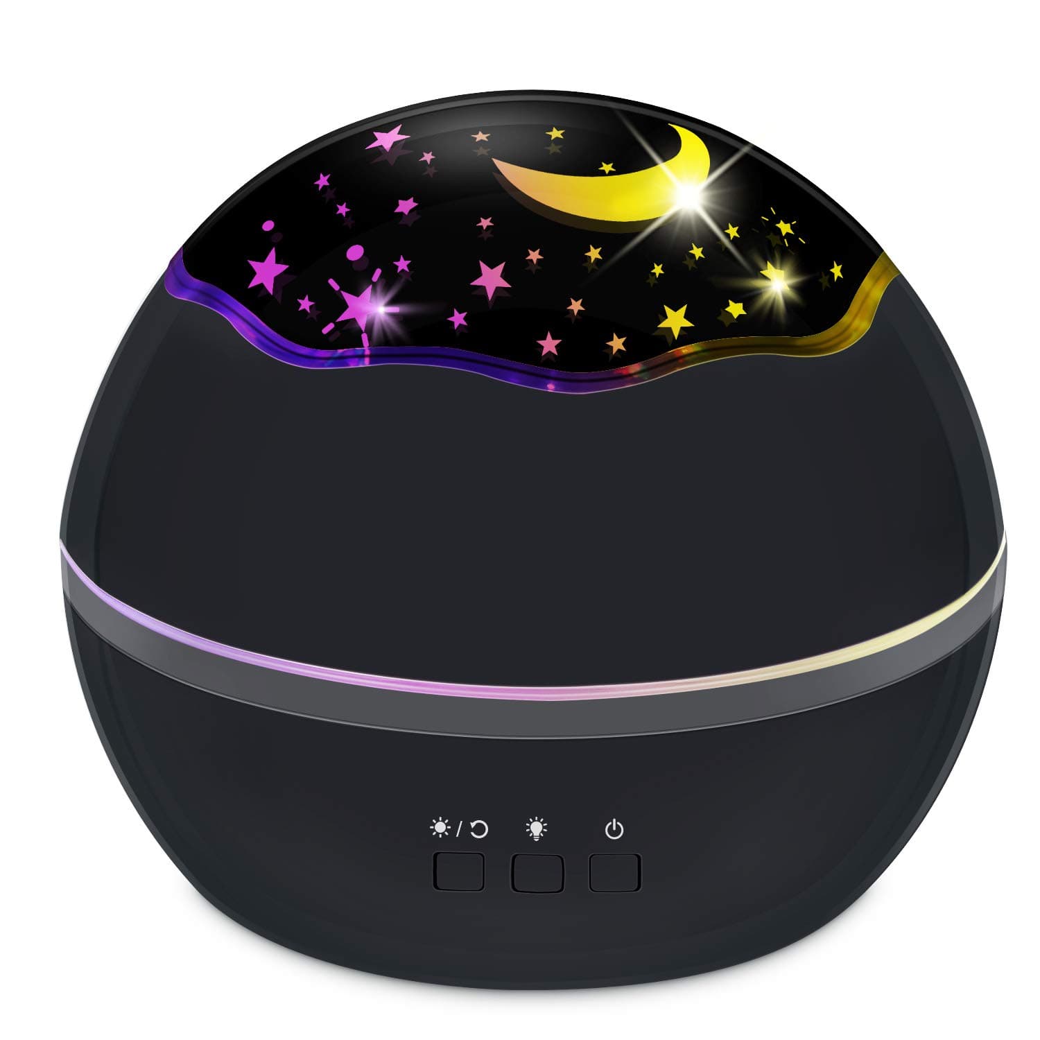 Kid Star Projector Night Light, DCAUT 360 Degree Rotating Moon Star Nightlight for 2-12 Year Old Baby Girls Gifts, Sea Animals Lamp for Baby Room Bedroom Nursery Decor Toys