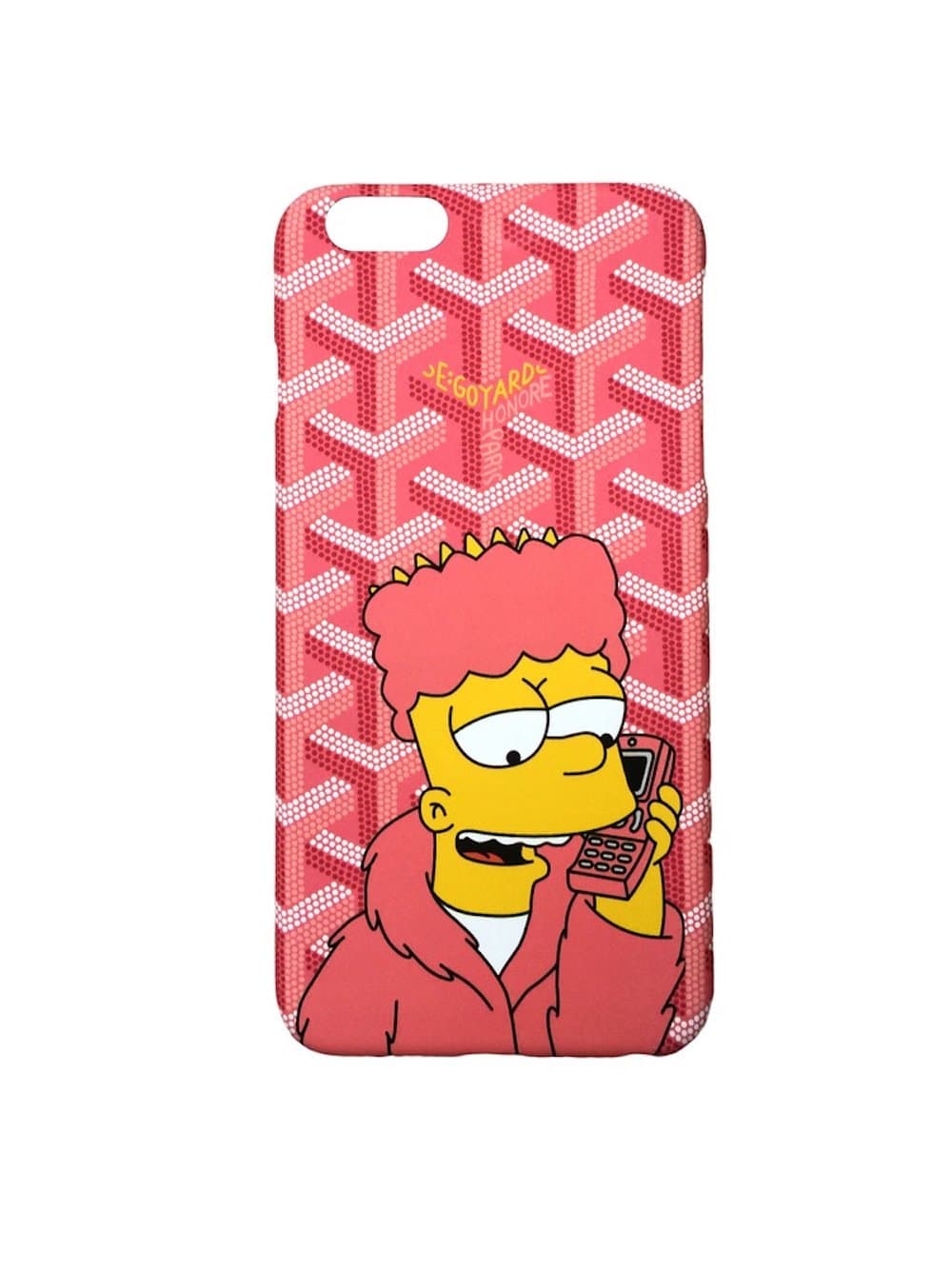 Goyard X Killa Bart iPhone Case (iPhone 6/6S PLUS, Pink)
