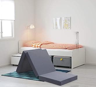 Comforto 3 Fold Foam Mattress - Single Size (72 x 36 x 4 Inches, Grey)