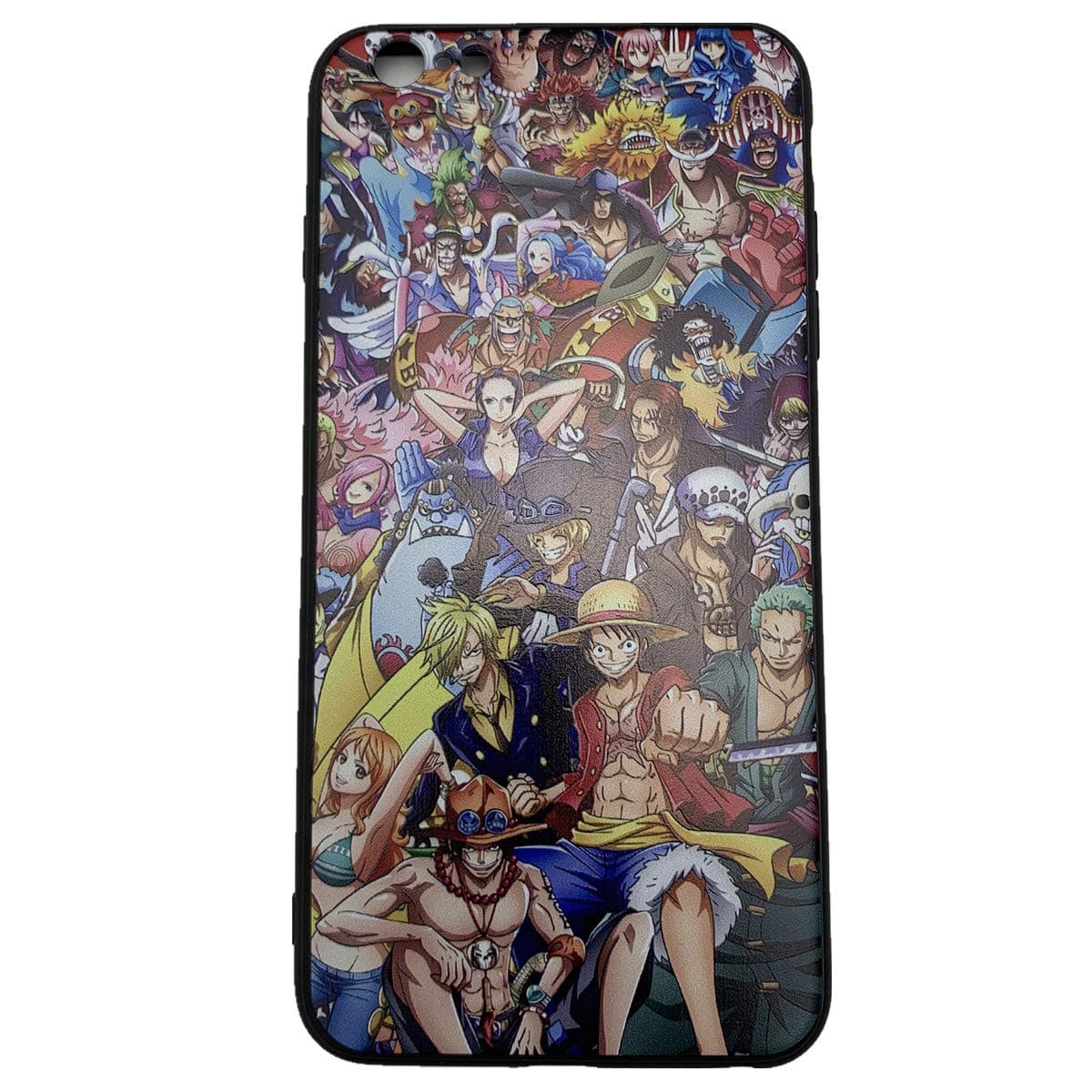 One Piece All Straw Hat Pirates Phone Case for iPhone 6 Plus iPhone 6s Plus