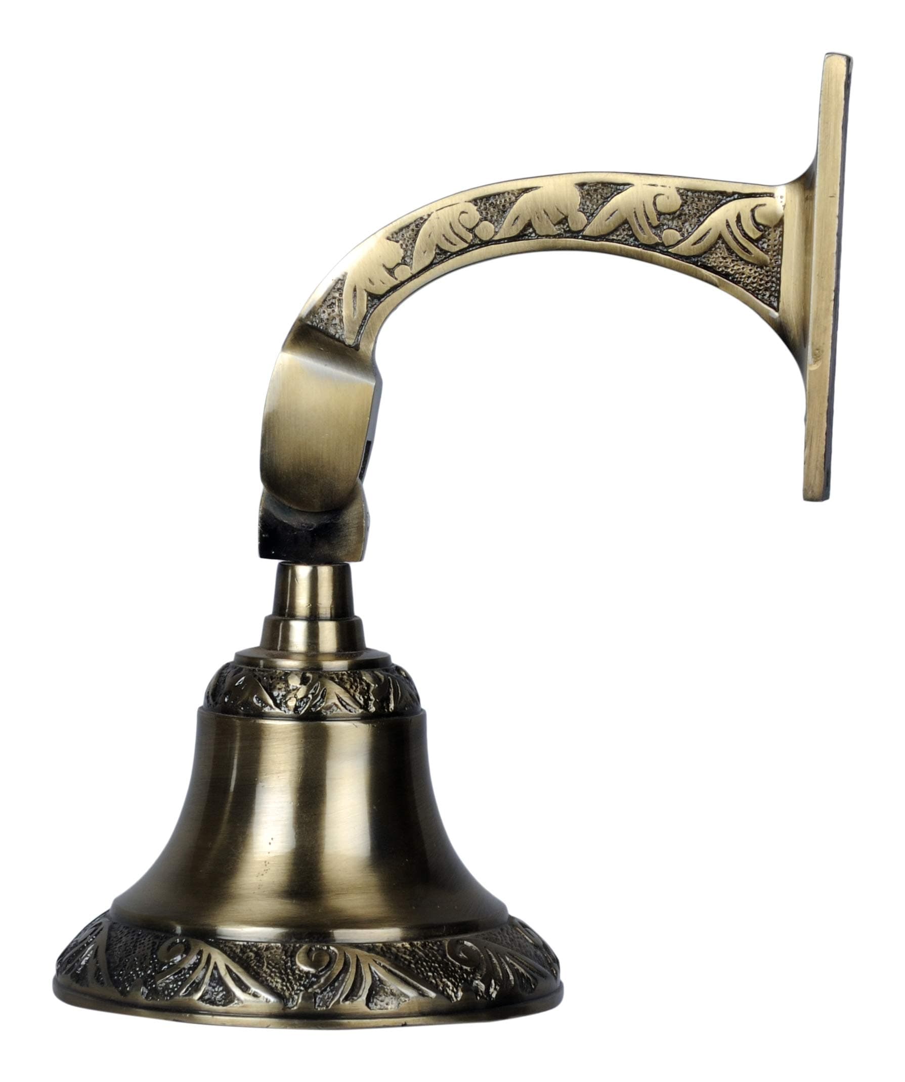 WKCO Brass Decorative Gate Bell