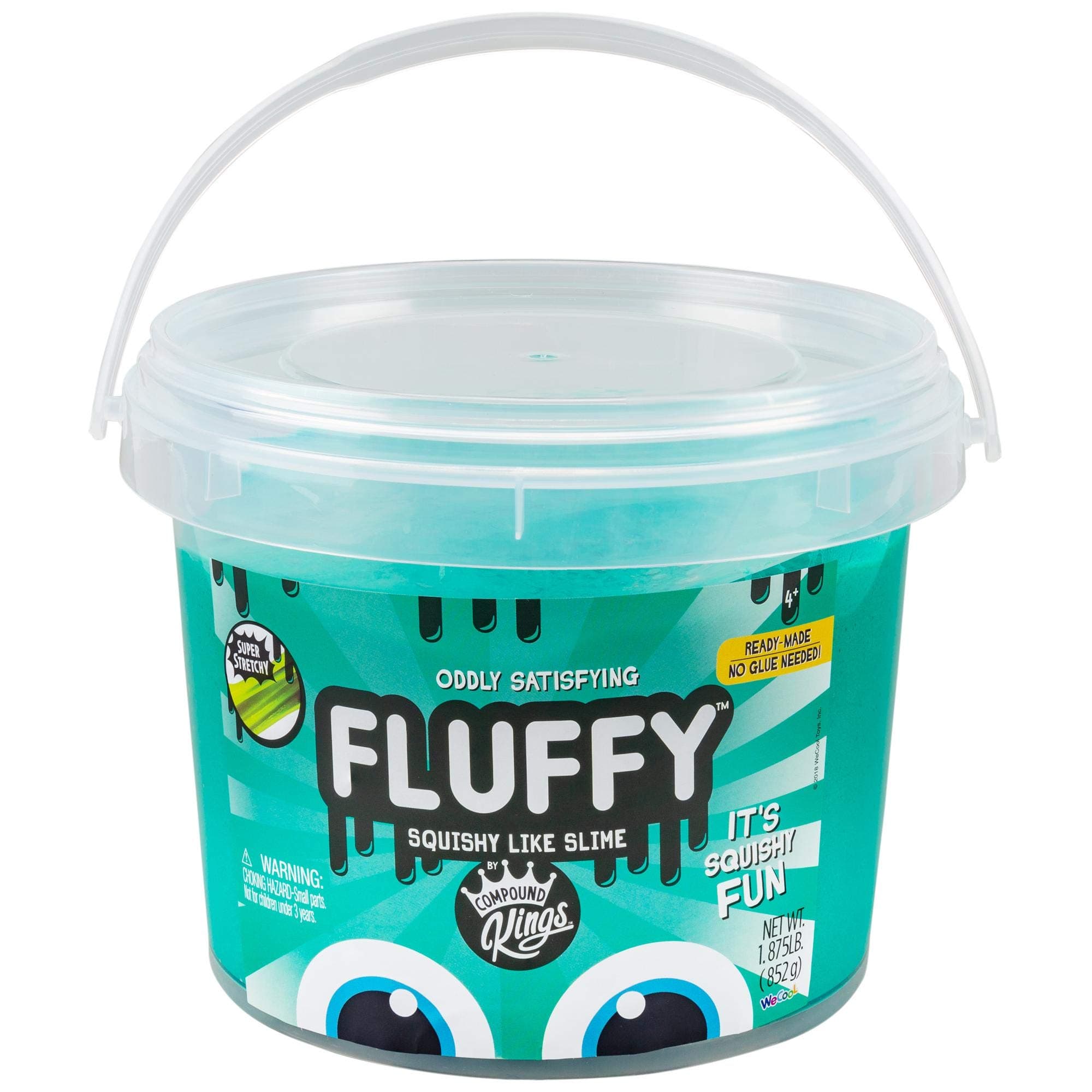 Compound Kings Fluffy Slime Bucket (Teal)