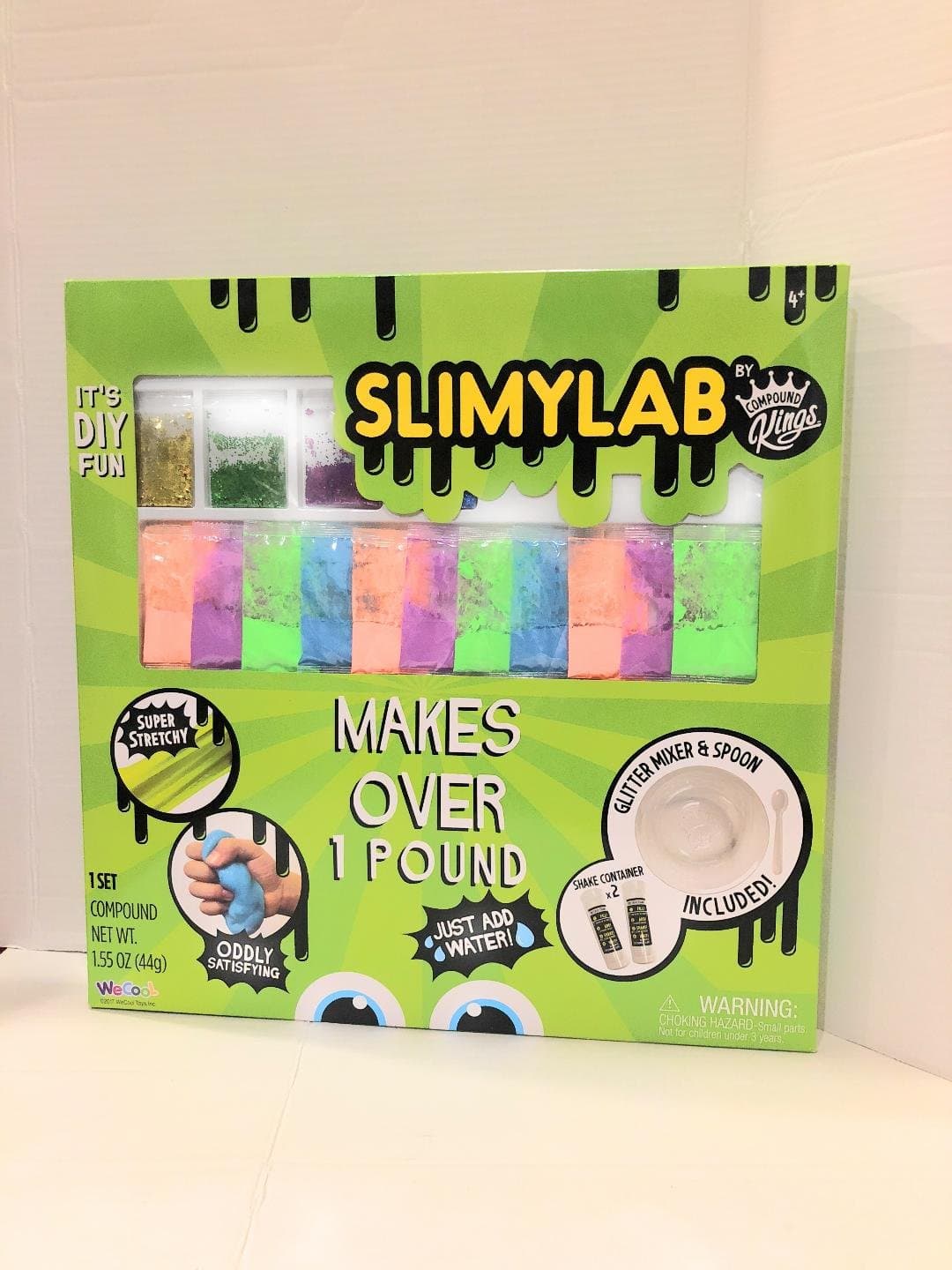 Fun DYI Slimylab-Makes Over 1 Pound