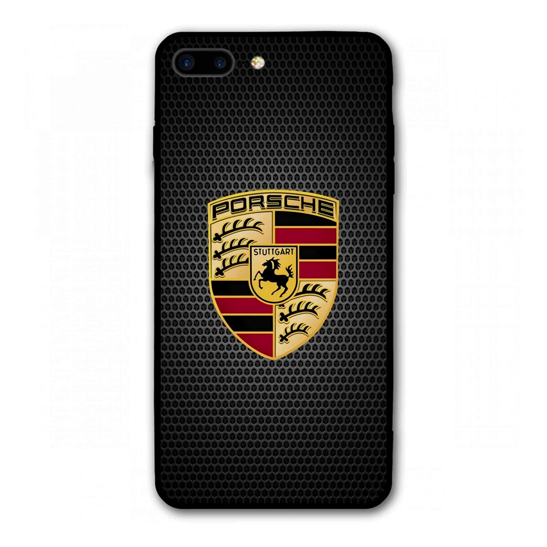 Porsche iPhone 8 Plus Case iPhone 7 Plus Case Luxury Car Theme Design (Porsche)
