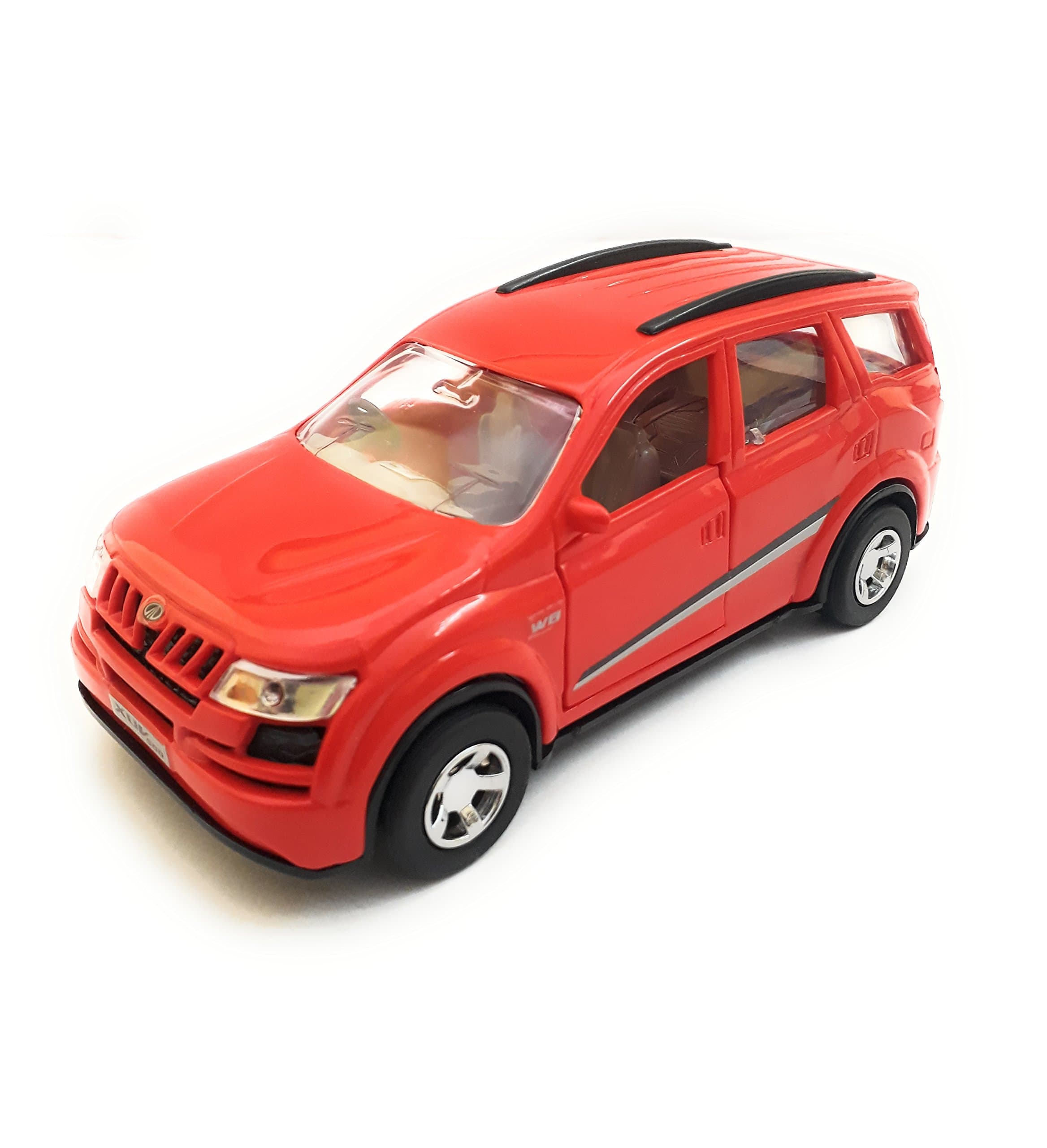 The Game Begins Pull Back Action Hyundai KRT Creta Miniature SUV Car (Red)