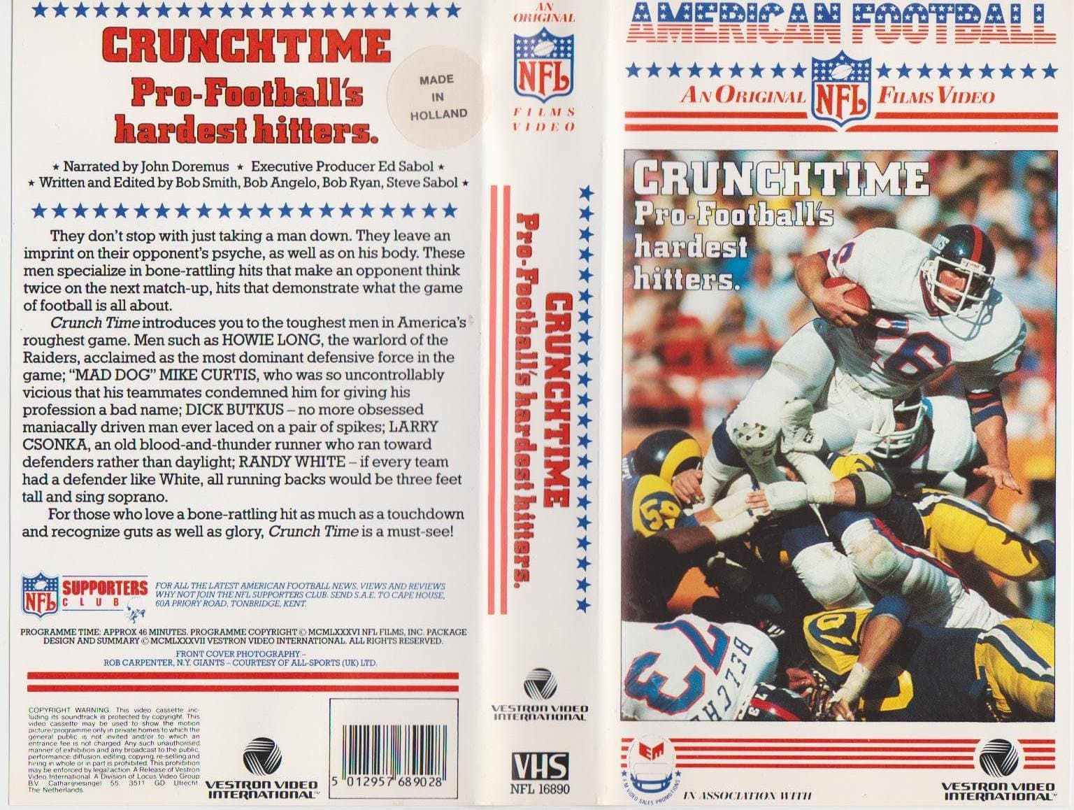 Crunchtime-Pro-Football [VHS]