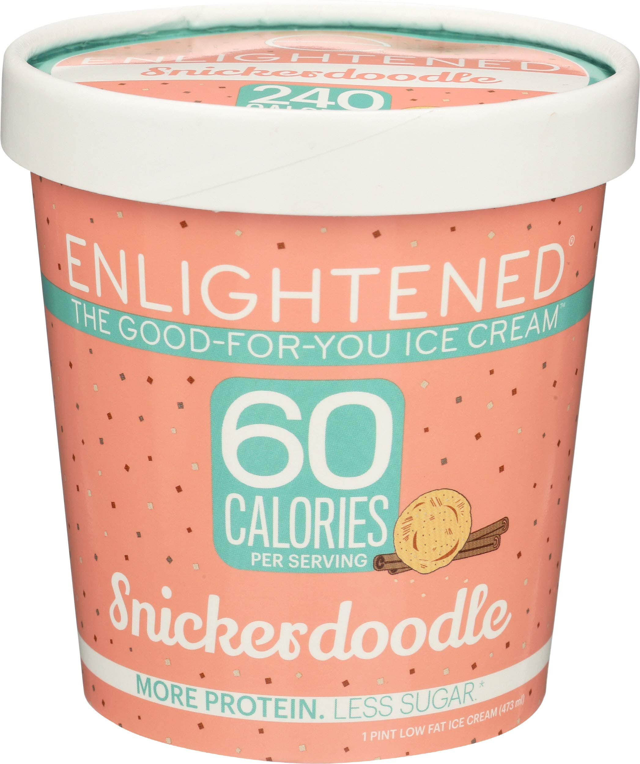 Enlightened, Ice Cream Snickerdoodle, 16 Ounce