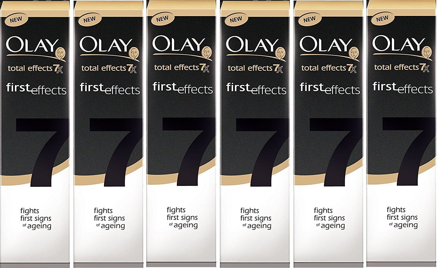 OLAY TOTAL EFFECTS 7X FIRST EFFECTS DAILY MOISTURISER (6 PACK)