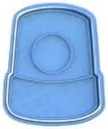 Police First Responder Cookie Cutter & Stamp