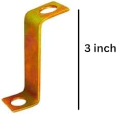 Golden Car Flag Rod with Bracket and Cover (Golden) for All Car Models/Judgement Rod/Corner Rod (Golden)