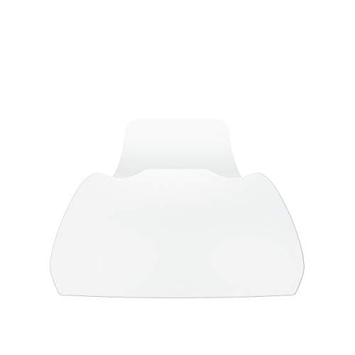 PlayVital White Controller Display Stand for ps5, Gamepad Accessories Desk Holder for ps5 Controller with Rubber Pads