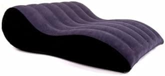 Inflatable Rocking Pillow, Bed Wedges & Body Positioners Pillow, Body Position Cushion, Surface Flocking for Sleeping Traveling Yoga (S-Shape Chair & Bed)