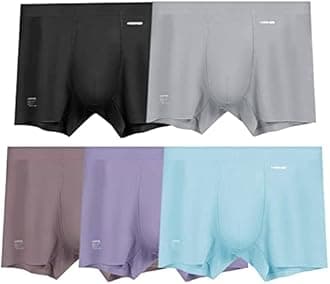 Premium Men's Naked Feeling Air Micro Modal Boxer Briefs 3" - 3X Softer Than Cotton - Snug-Fit Athleisure Trunks