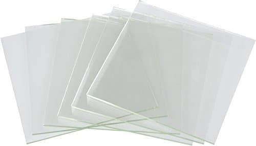 System 96 6inch Clear Glass Squares - 6 Pack