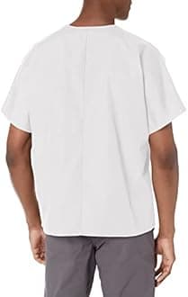 Cherokee Scrubs for Women and Men Unisex V-Neck Tunic Nursing Scrub Top with Chest Pocket, Tuckable Durable Fabric – 4777