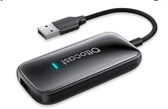 OTTOCAST Play2Video Ultra CarPlay Ai Box & Wireless CarPlay & Android Auto Adapter 3 in 1, Magic Car Video Box Support YouTube, IPTV, Prime Video, Tiktok etc for Wired CarPlay Cars