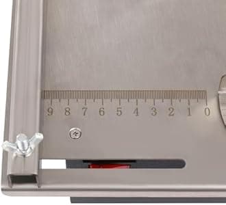 Mini Table Saw, Electric Saw Cutter & Belt Sander 200W Dual-axis Motor 7-Speed, 0-90° Angle 10000RPM for Wood, Stone Cutting & Sanding