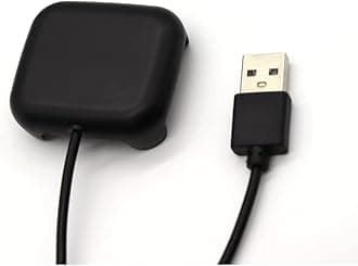 Greabuy USB Charging Power Cable Adapter Safety Fast Base Portable Charger Accessories for Smart Watch HW18 Charging Dock Station for Multiple Devices Switch Controller Adapter for Smart Watch