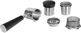 Ninja Luxe Essential 2-in-1 Coffee Maker, Latte, Cappuccino & Espresso Maker with Built-in Coffee Grinder & Milk Frother, Easy to Use, 2 Automated Frothing Modes, Silver, ES501EU