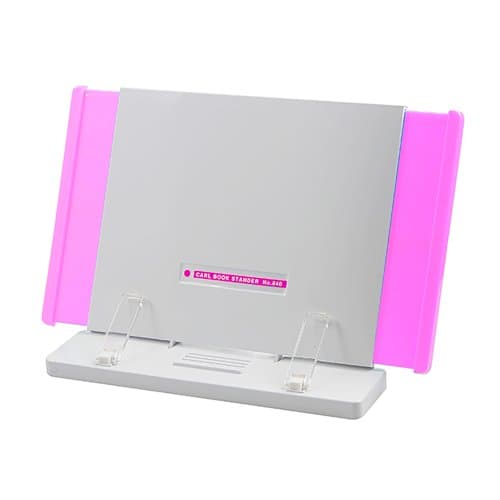 Foldable Reading Stand/Book stand Document Holder Carl (Pink)
