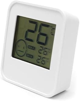 Digital Indoor Thermometer Indoor Hygrometer Room Temperature Monitor Humidity Gauge with Big Screen Stand Wall Hanging Magnet