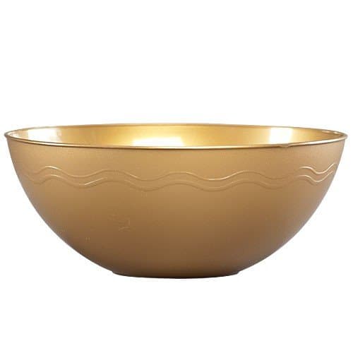 Round Plastic Serving Bowl Size: 100 Oz.