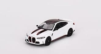 1/64 Mini GT True Scale Miniatures M4 CSL (Alpine White) Limited Edition Diecast Car Model - MGT00683