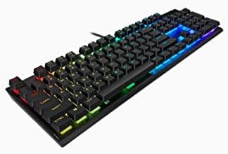 K60 RGB Pro Mechanical Gaming Keyboard - CHERRY Mechanical Keyswitches - Durable AluminumFrame - Customizable Per-Key RGB Backlighting