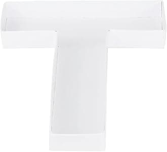 8" Small Fillable Cardboard Letter Shaped Paper Mache Cutouts Candy Tray Food Container(T)